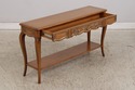 L74718: Pair AUFFRAY & CO French Console Sofa Tabl