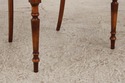 L74722: Pair English Adams Style Painted Back Cane