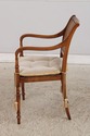 L74722: Pair English Adams Style Painted Back Cane