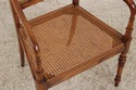 L74722: Pair English Adams Style Painted Back Cane