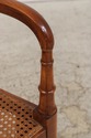 L74722: Pair English Adams Style Painted Back Cane