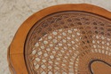 L74723: Adams Style Cane & Glass Top Paint Decorat