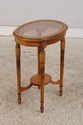 L74723: Adams Style Cane & Glass Top Paint Decorat