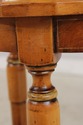 L74723: Adams Style Cane & Glass Top Paint Decorat