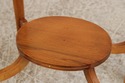 L74723: Adams Style Cane & Glass Top Paint Decorat