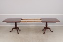 L74724: HICKORY CHAIR Mahogany Inlaid Dining Table
