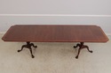 L74724: HICKORY CHAIR Mahogany Inlaid Dining Table