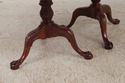 L74724: HICKORY CHAIR Mahogany Inlaid Dining Table