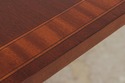 L74724: HICKORY CHAIR Mahogany Inlaid Dining Table