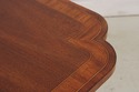 L74724: HICKORY CHAIR Mahogany Inlaid Dining Table