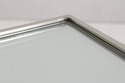 74732: RALPH LAUREN Mirror & Chrome Accent Table