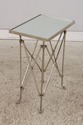 74732: RALPH LAUREN Mirror & Chrome Accent Table