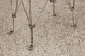 74732: RALPH LAUREN Mirror & Chrome Accent Table