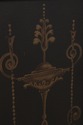 74739: Regency Style Paint Decorated Open Bookshel