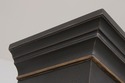 74739: Regency Style Paint Decorated Open Bookshel