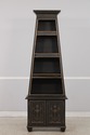 74739: Regency Style Paint Decorated Open Bookshel