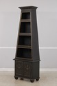 74739: Regency Style Paint Decorated Open Bookshel