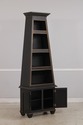 74739: Regency Style Paint Decorated Open Bookshel