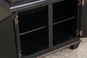 74739: Regency Style Paint Decorated Open Bookshel