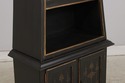 74739: Regency Style Paint Decorated Open Bookshel