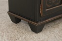74739: Regency Style Paint Decorated Open Bookshel