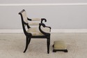 74749: HICKORY CHAIR Upholstered Armchair & Ottoma