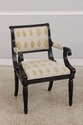 74749: HICKORY CHAIR Upholstered Armchair & Ottoma