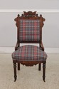 F74751: Pair Of Antique Victorian Carved Side Chai
