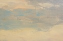 F74754: Framed Oil Painting On Canvas Harbour Scen