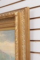 F74754: Framed Oil Painting On Canvas Harbour Scen