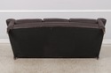 74756: HANCOCK & MOORE 3 Seat Leather Loveseat Sof