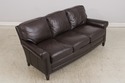 74756: HANCOCK & MOORE 3 Seat Leather Loveseat Sof