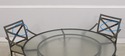 74758: BROWN JORDAN Aluminum Patio Table & 4 Chair