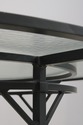74758: BROWN JORDAN Aluminum Patio Table & 4 Chair