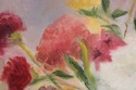 F74760: Oil On Canvas Painting Still Life Flowers