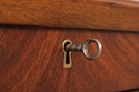 L74762: BAKER Colonial Williamsburg Mahogany Silve
