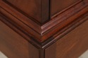 L74762: BAKER Colonial Williamsburg Mahogany Silve