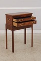 L74762: BAKER Colonial Williamsburg Mahogany Silve