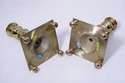 F74769: Pair Of Brass no.3053 Candlesticks by VIRG