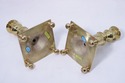 F74772: Pair Of VIRGINIA METALCRAFTERS Brass no.30