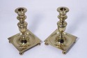 F74772: Pair Of VIRGINIA METALCRAFTERS Brass no.30