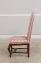 74775: Pair Of High Back Upholstered Chairs