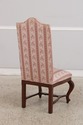 74775: Pair Of High Back Upholstered Chairs