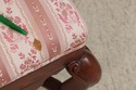 74775: Pair Of High Back Upholstered Chairs
