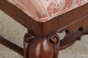 74775: Pair Of High Back Upholstered Chairs