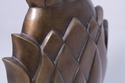 F74776: Brass Pineapple Door Stop In Colonial Will