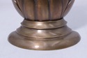 F74776: Brass Pineapple Door Stop In Colonial Will