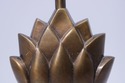 F74776: Brass Pineapple Door Stop In Colonial Will