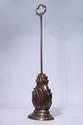 F74776: Brass Pineapple Door Stop In Colonial Will
