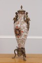 LF74782: Pair Castilian Porcelain & Bronze French 